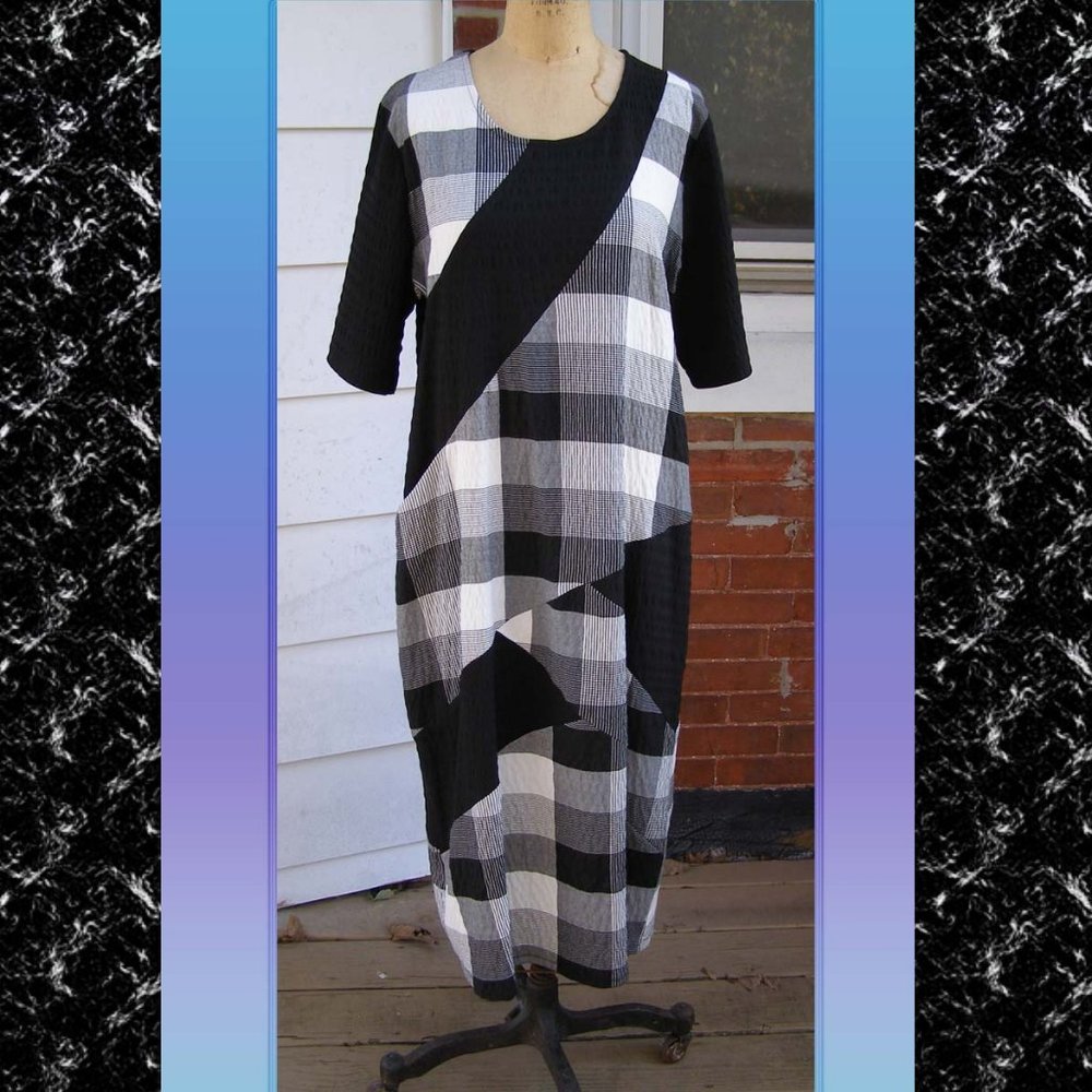 NEW Plus size 1X Parmo & Sinyorita Plaid Dress